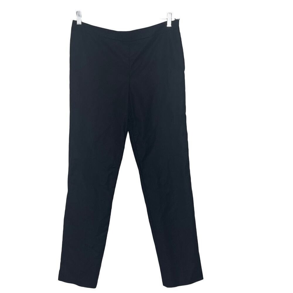 LAFAYETTE 148 NEW YORK BLEECKER BLACK  SLIM -LEG PANT SIZE 8‎